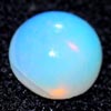 0.80 Ct. Round Cabochon Natural Multi Color Opal Sudan