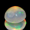 0.67 Ct. Oval Cabochon Natural Multi Color Opal Sudan