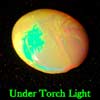 0.15 Ct. Oval Cabochon Natural Multi Color Opal Sudan