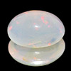 0.63 Ct. Oval Cabochon Natural Multi Color Opal Sudan