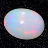 0.73 Ct. Oval Cabochon Natural Multi Color Opal Sudan