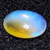 0.51 Ct. Oval Cabochon Natural Multi Color Opal Sudan