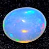 0.66 Ct. Oval Cabochon Natural Multi Color Opal Sudan