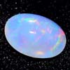 0.60 Ct. Oval Cabochon Natural Multi Color Opal Sudan