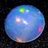 0.69 Ct. Oval Cabochon Natural Multi Color Opal Sudan