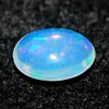 0.49 Ct. Oval Cabochon Natural Multi Color Opal Sudan