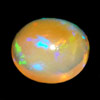 0.73 Ct. Oval Cabochon Natural Multi Color Opal Sudan