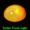 0.83 Ct. Oval Cabochon Natural Multi Color Opal Sudan