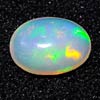 0.55 Ct. Oval Cabochon Natural Multi Color Opal Sudan