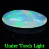 0.65 Ct. Oval Cabochon Natural Multi Color Opal Sudan