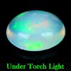 0.67 Ct. Oval Cabochon Natural Multi Color Opal Sudan
