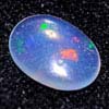 0.41 Ct. Oval Cabochon Natural Multi Color Opal Sudan