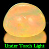 0.82 Ct. Oval Cabochon Natural Multi Color Opal Sudan