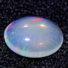 0.69 Ct. Oval Cabochon Natural Multi Color Opal Sudan