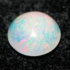 0.85 Ct. Round Cabochon Natural Multi Color Opal Sudan 0.85 Ct. Round Cabochon Natural Multi Color Opal Sudan