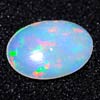 0.64 Ct. Oval Cabochon Natural Multi Color Opal Sudan 0.64 Ct. Oval Cabochon Natural Multi Color Opal Sudan