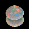 Unheated 0.59 Ct. Natural Gem Multi Color Opal Sudan