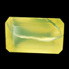 18.69 Ct. Octagon Shape Natural Gem Yellow Opal Mexico