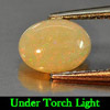 0.87 Ct. Oval Cabochon Natural Multi Color Opal Sudan