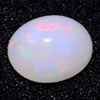 3.01 Ct. Oval Cabochon Natural Multi Color Opal Unheated
