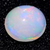 0.99 Ct. Oval Cabochon Natural Multi Color Opal Sudan