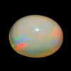 0.74 Ct. Oval Cabochon Natural Multi Color Opal Sudan