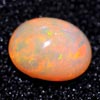 0.48 Ct. Oval Cabochon Natural Multi Color Opal Sudan