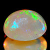 0.74 Ct. Oval Cabochon Natural Multi Color Opal Sudan