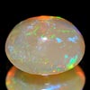 0.61 Ct. Oval Cabochon Natural Multi Color Opal Sudan