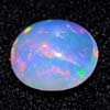 3.85 Ct. Oval Cabochon Natural Multi Color Opal Sudan 3.85 Ct. Oval Cabochon Natural Multi Color Opal Sudan