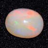 1.19 Ct. Oval Cabochon Natural Multi Color Opal Sudan 1.19 Ct. Oval Cabochon Natural Multi Color Opal Sudan