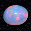 0.76 Ct. Oval Cabochon Natural Multi Color Opal Sudan 0.76 Ct. Oval Cabochon Natural Multi Color Opal Sudan