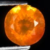 0.90 Ct. Round Natural Orange Fire Opal Unheated Mexico 0.90 Ct. Round Natural Orange Fire Opal Unheated Mexico