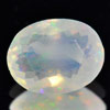 0.86 Ct Oval Natural Gem Muti Color Opal Sudan Unheated