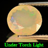 1.34 Ct. Oval Shape Natural Multi-Color Play Of Colour Opal