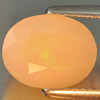 Unheated 1.51 Ct. Oval Natural Gem White Opal Sudan