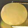 Unheated 1.13 Ct. Oval Natural Gem White Opal Sudan