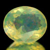 0.65 Ct. Oval Shape Natural Gem Muti Color Opal Sudan