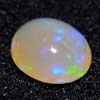 0.84 Ct. Oval Cabochon Natural Multi Color Opal Sudan