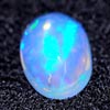 0.92 Ct. Oval Cabochon Natural Multi Color Opal Sudan