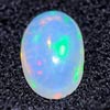 0.89 Ct. Oval Cabochon Natural Multi Color Opal Sudan