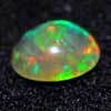 0.69 Ct. Oval Cabochon Natural Multi Color Opal Sudan