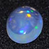 0.67 Ct. Oval Cabochon Natural Multi Color Opal Sudan