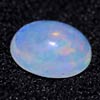 0.90 Ct. Oval Cabochon Natural Multi Color Opal Sudan