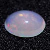 0.71 Ct. Oval Cabochon Natural Multi Color Opal Sudan