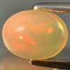 1.36 Ct. Oval Cabochon Natural Multi Color Opal Sudan