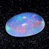 0.73 Ct. Oval Cabochon Natural Multi Color Opal Sudan