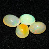 2.23 Ct. 4 Pcs. Natural Multi Color Opal Unheated Gems 2.23 Ct. 4 Pcs. Natural Multi Color Opal Unheated Gems