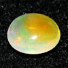 0.78 Ct. Oval Cabochon Natural Multi Color Opal Sudan