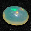 0.66 Ct. Oval Cabochon Natural Multi Color Opal Sudan